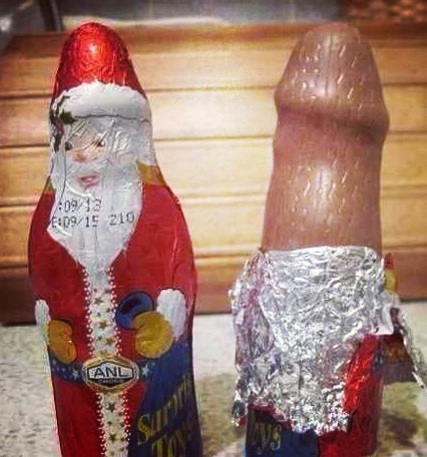 ChocolateSanta penis