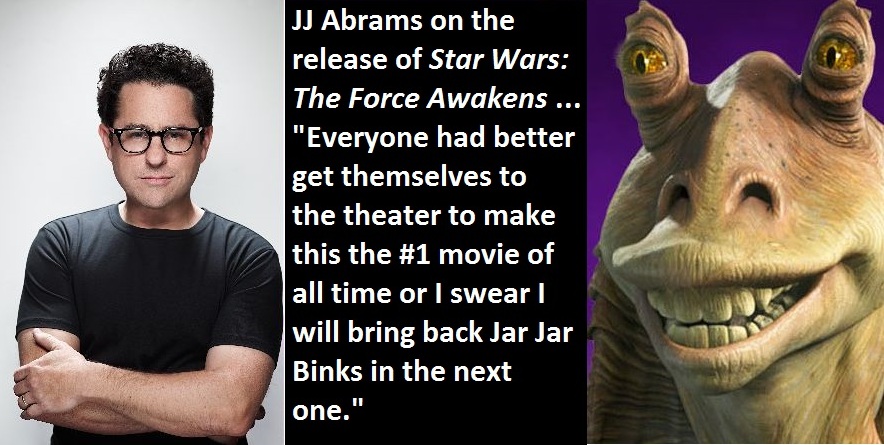 jj abrams jar jar binks text