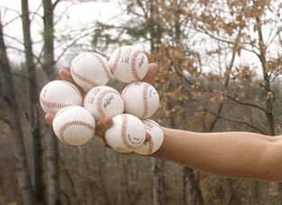 hands-baseballs