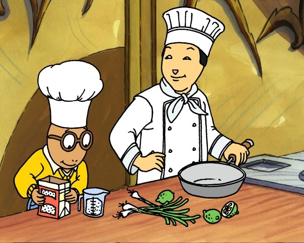 PBS Arthur cooking