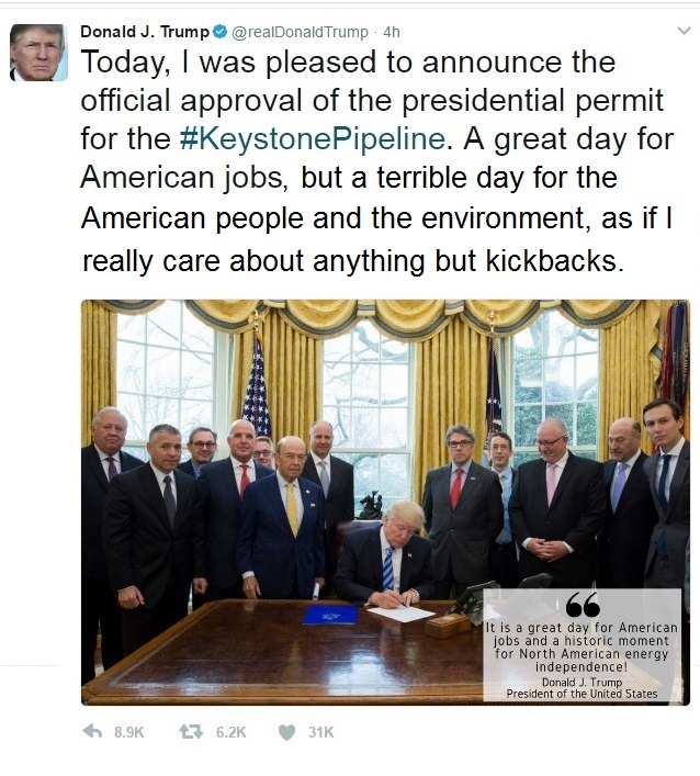 Trump Tweet Pipeline