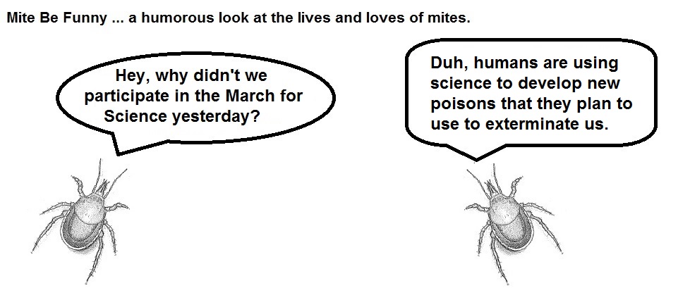 Mite Be Funny #7 March for Science