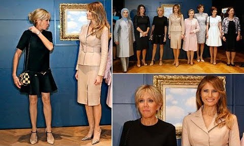 macron melania