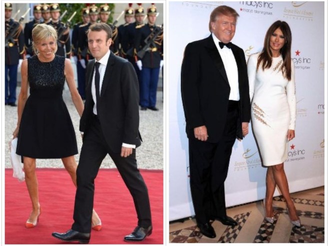 Macron Trump