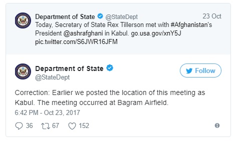 State Dept Tweet
