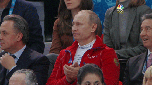 Putin clap