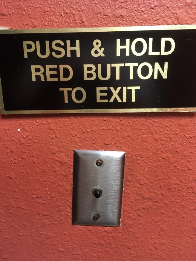 Red button