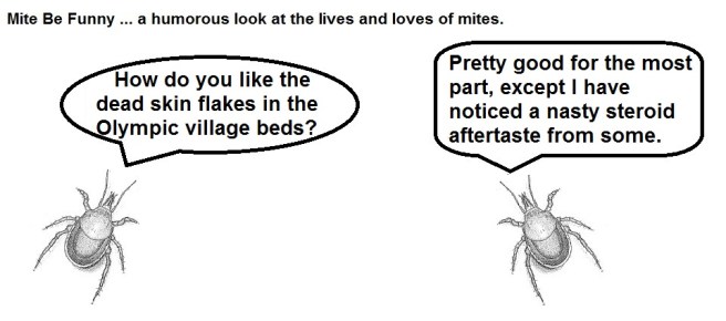 Mite Be Funny #54 Olympic Steroids