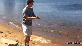 skipping stones