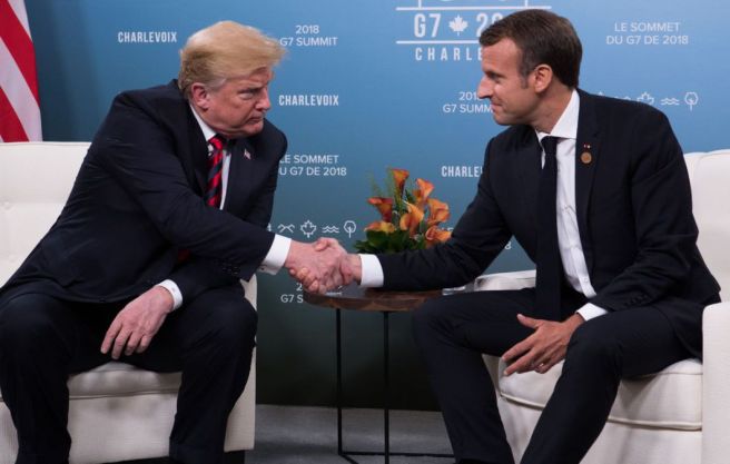 G7 trump macron handshake1