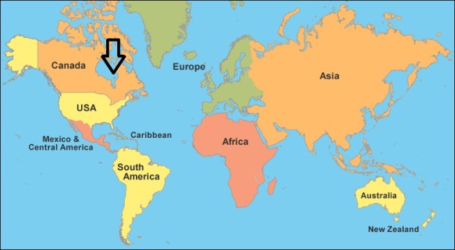 world-map-clickable arrow