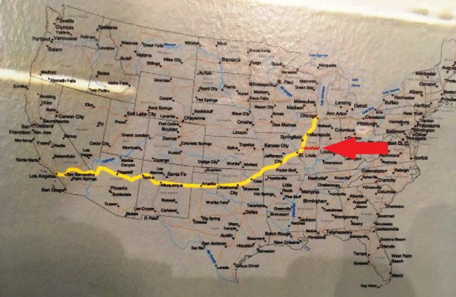 Litchfield Route 66 Map