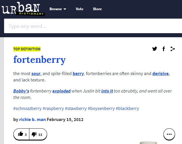 fortenberry definition
