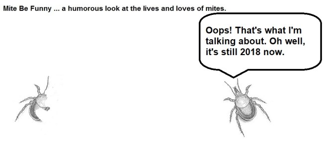 Mite Be Funny #98d New Year's Resolution