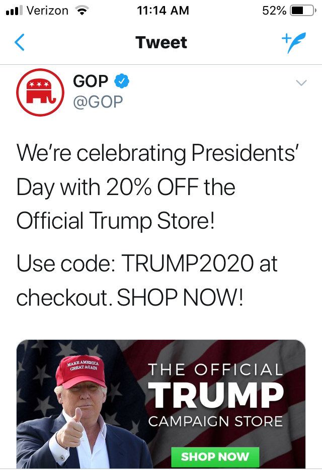GOP tweet