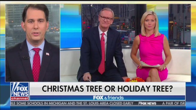 War on christmas tree