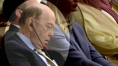 wilbur ross napping