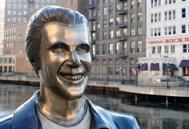 Fonz Bronze face