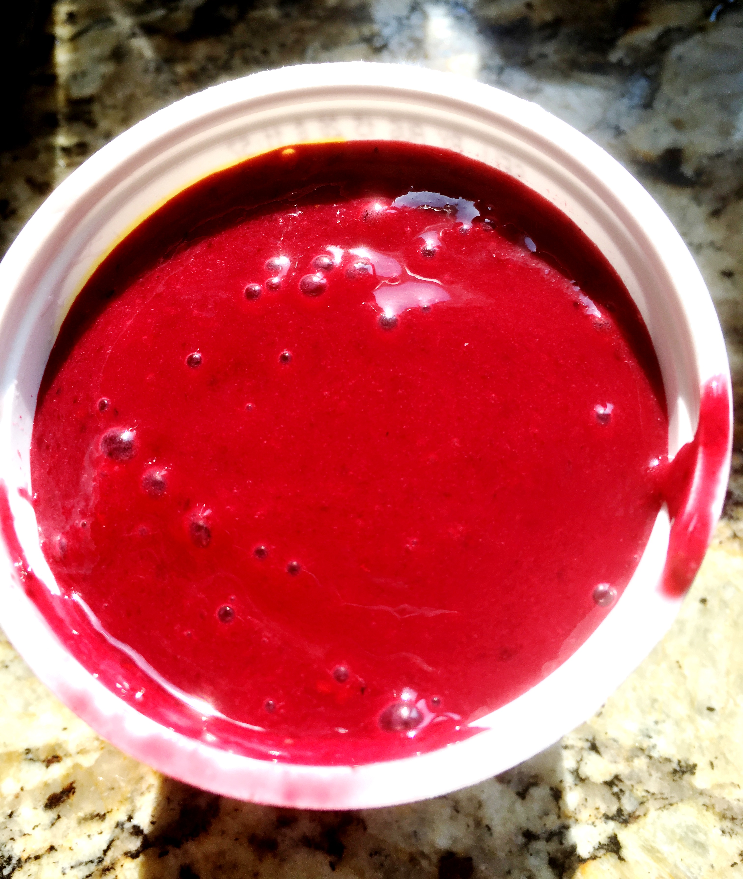 Blood smoothie